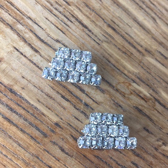 Vintage Rhinestone Shoe Clips - Picture 7 of 8